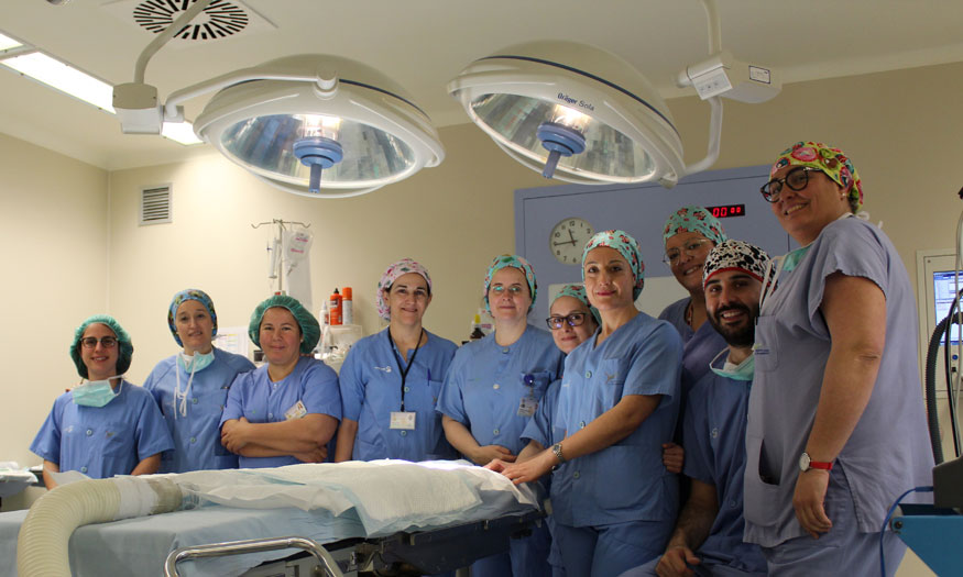 Equipo de Cirugía en Villarrobledo.