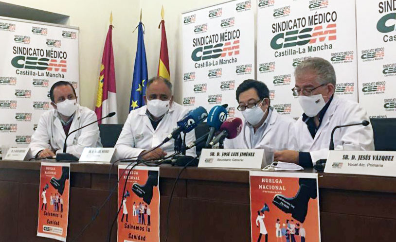 Sindicato Médico huelga Castilla-La Mancha