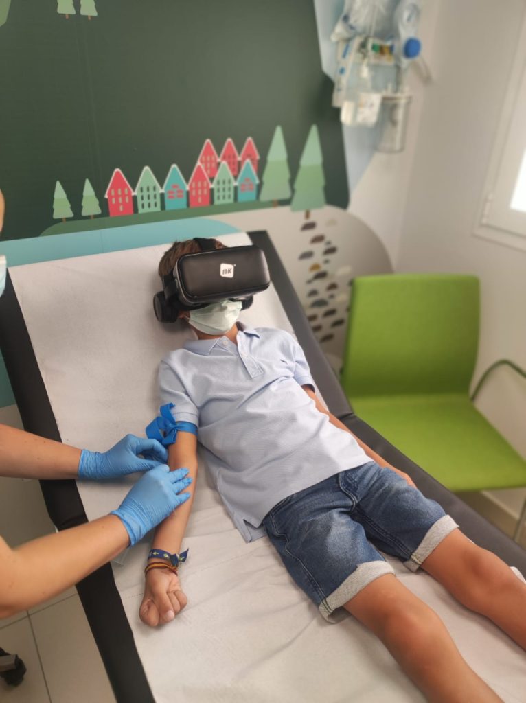 QuirónSalud suma gafas de realidad virtual para niños