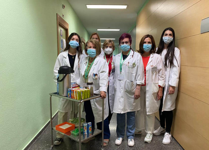 El voluntariado hospitalario de la AECC regresaba a los centros sanitarios de Castilla-La Mancha en enero de 2023, después del parón obligado