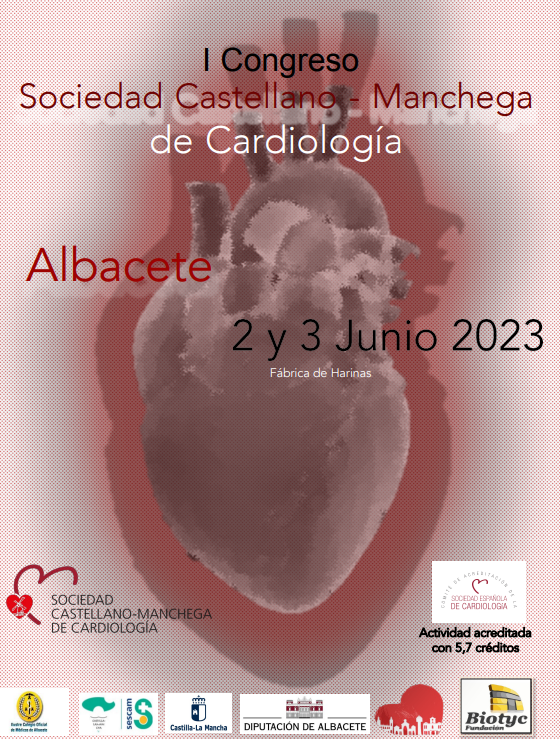 La Sociedad Castellanomanchega de Cardiología (SCMC) celebra los próximos días 2 y 3 de junio su primer congreso en Albacete.