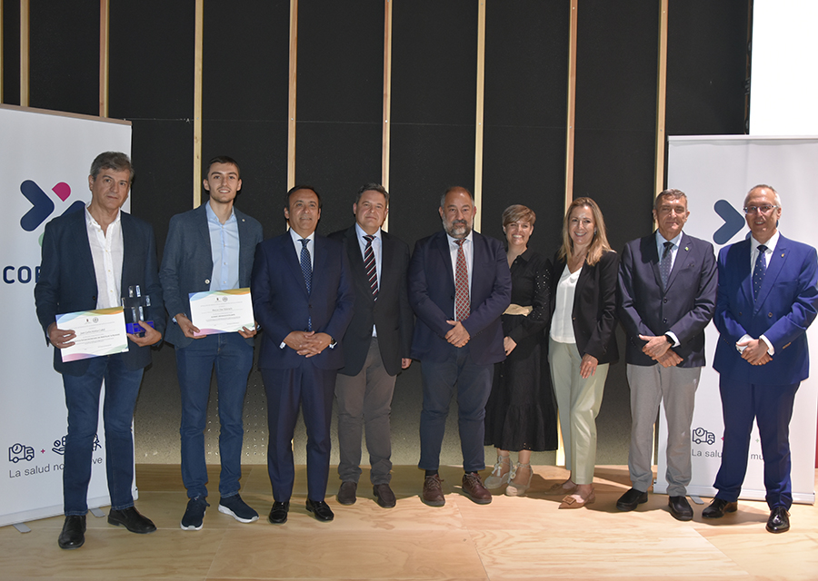 Molina Cullell y Marcos Díaz Tobaruela han recogido hoy los premios “Tutor Destacado de Prácticas Tuteladas” y “Alumno Erasmus Excelente”.