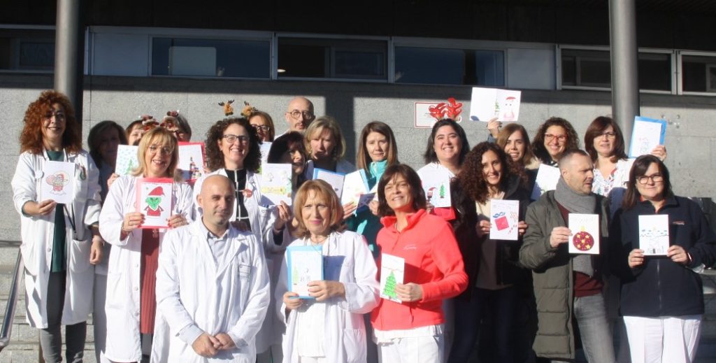 Los alumnos del Colegio “Fuente del Oro” de Cuenca han querido, un año más, expresar su agradecimiento y su felicitación al Hospital.